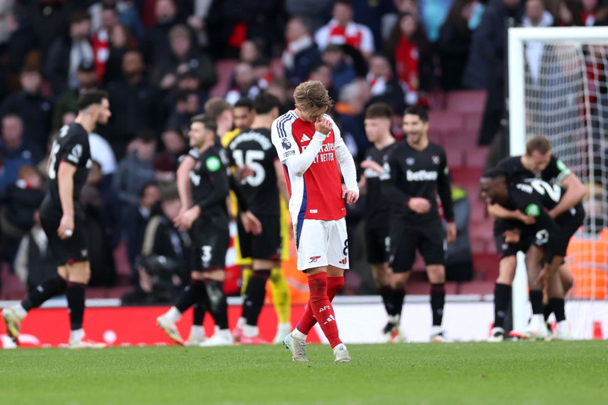 Arsenal Suffer Setback Against West Ham: Full Match Report