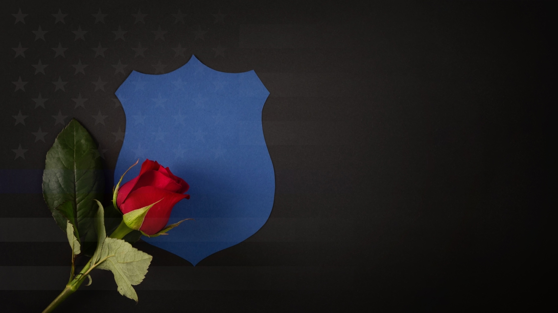 Colleagues And Officials Grieve Fallen Virginia Police Officer