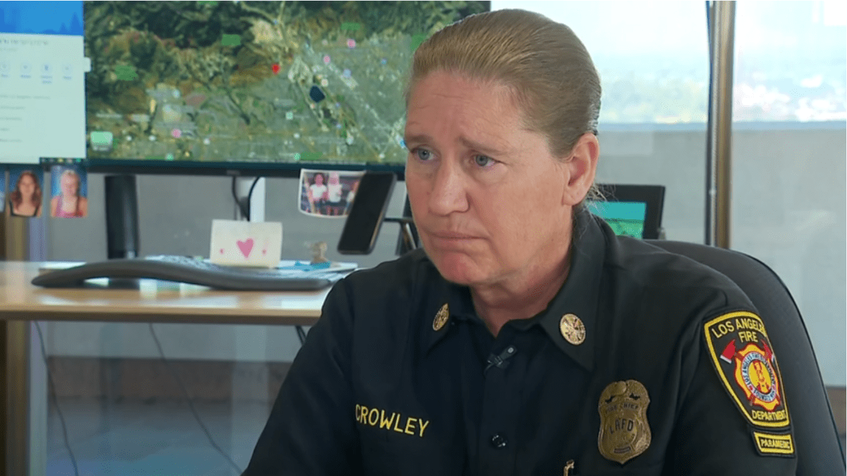 Crowley Addresses Departure From Los Angeles Fire Department