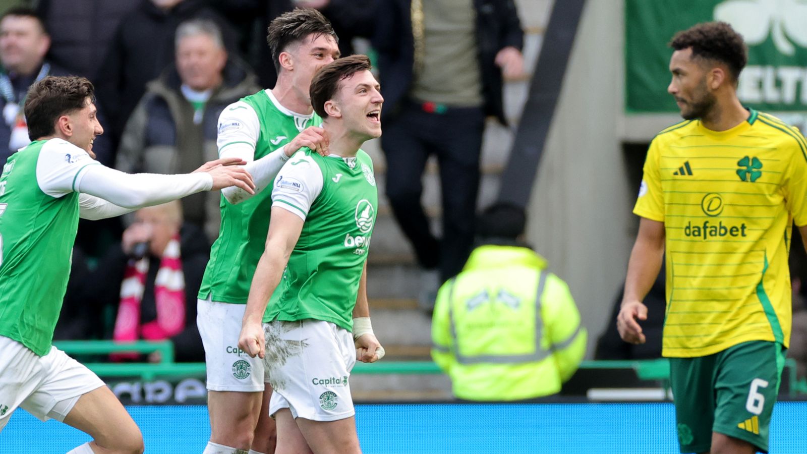 Hibernian's Josh Campbell Sinks Celtic With Brace