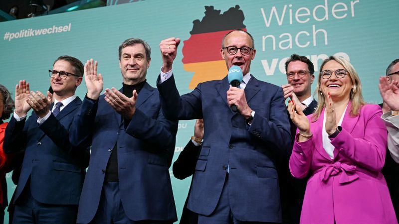 Merz Calls For European Independence From US After German Election Results