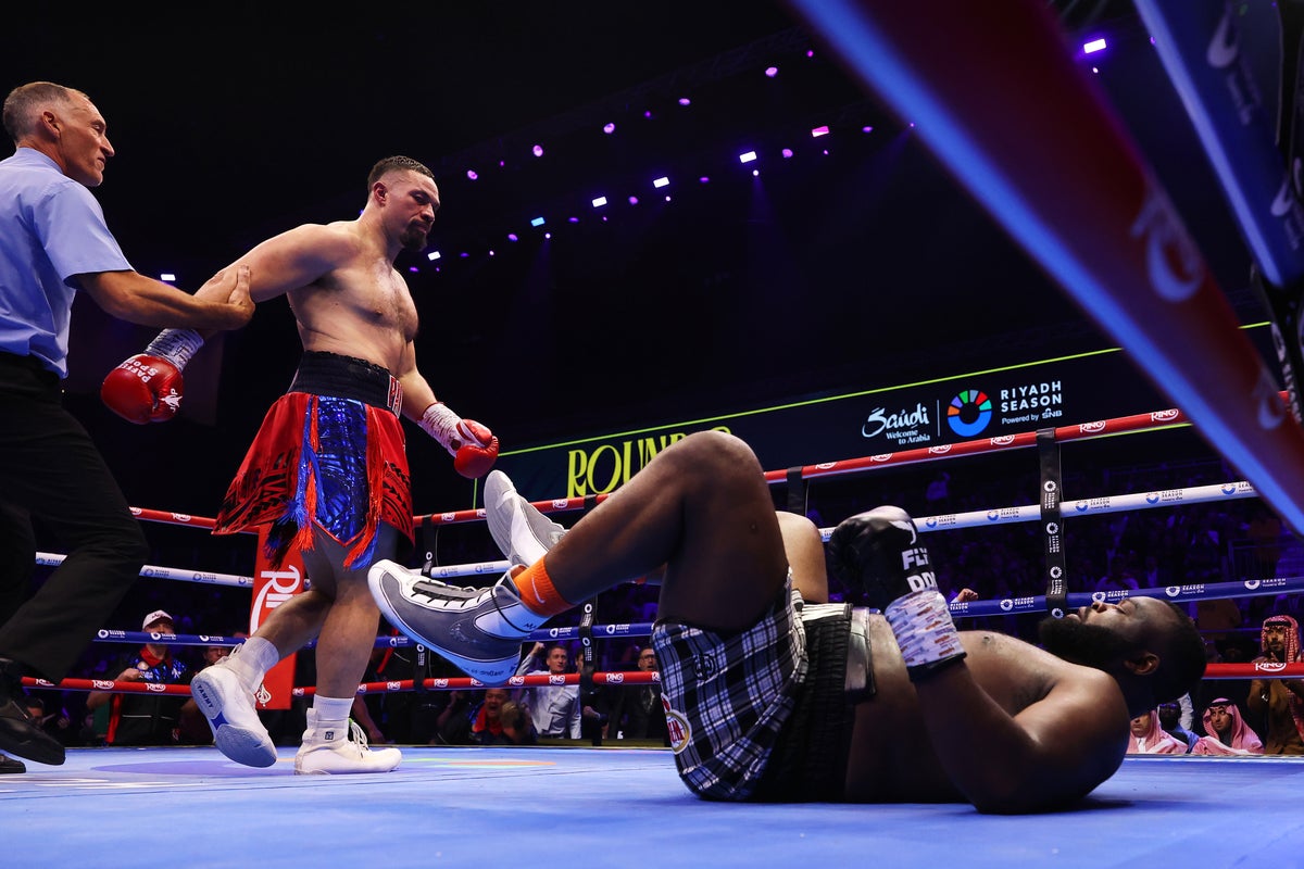 Parker Scores KO Victory Over Bakole; Dubois Out