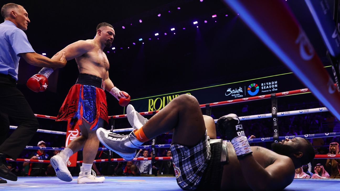 Parker's Power Punches End Bakole Fight In Round [Insert Round Number]