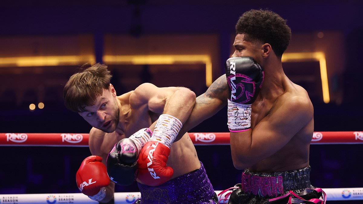 Shakur Stevenson Receives A Visit From Electrician Josh Padley